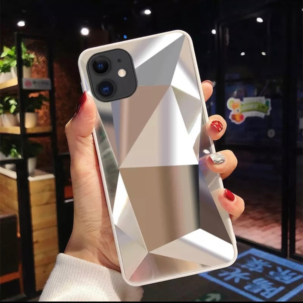 Diamond 3D mirror case for IPhone11